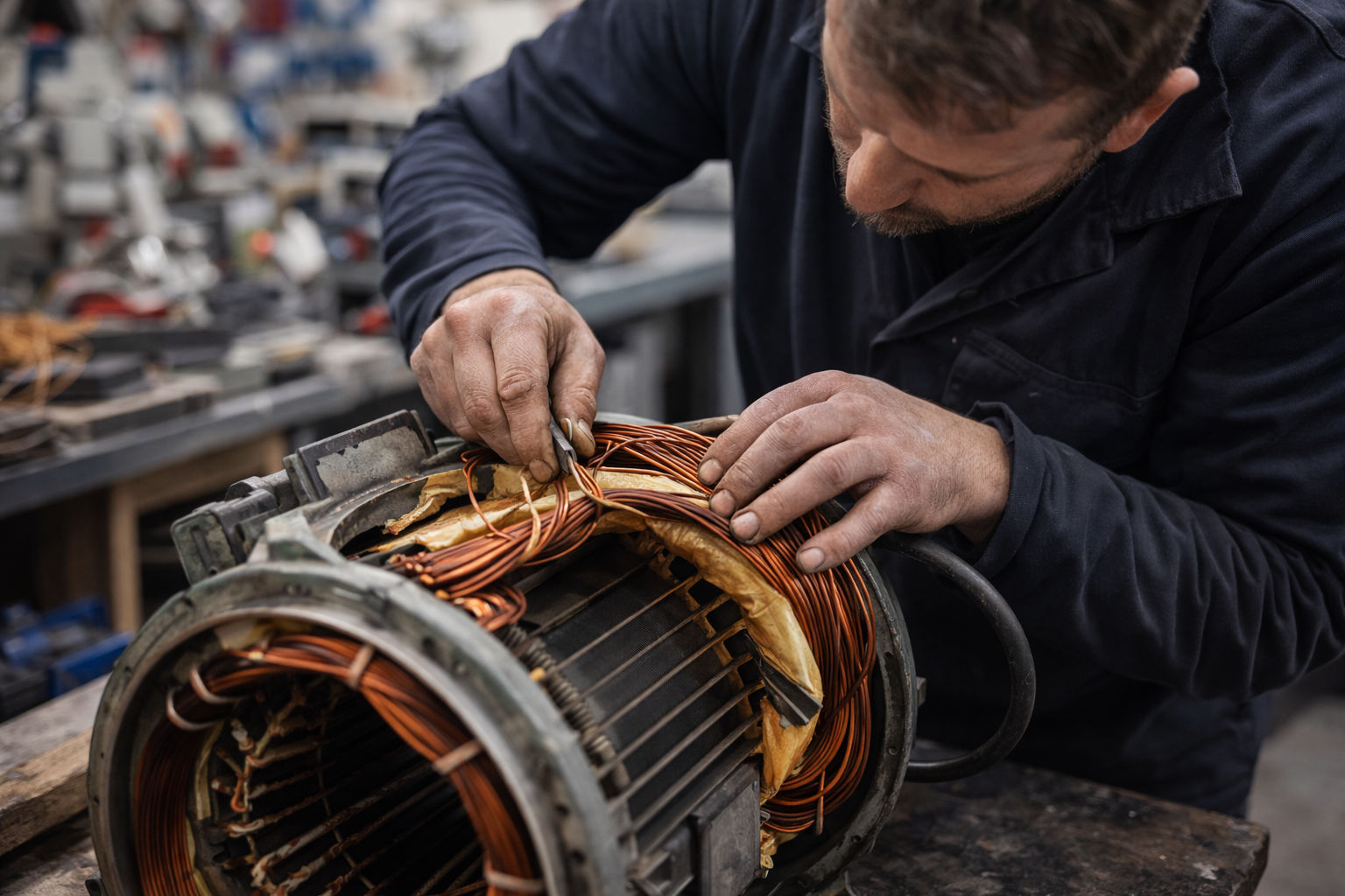 Servis elektromotorjev